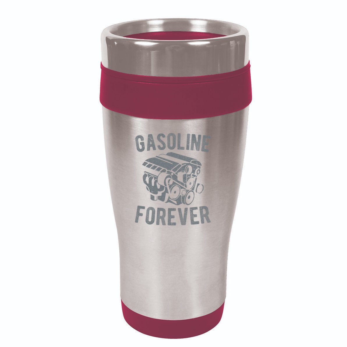Gasoline Forever Funny Gasoline Gas Cars S 16oz Travel Tumbler