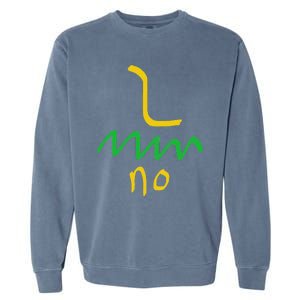 Gadsden Flag Funny Libertarian Snake 1776 America Freedom Garment-Dyed Sweatshirt