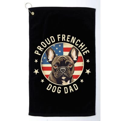 Gifts For French Bulldog Lovers  Proud Frenchie Dog Dad Golf Towel