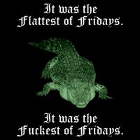 Gator Flat Fuck Friday's Funny Backpack