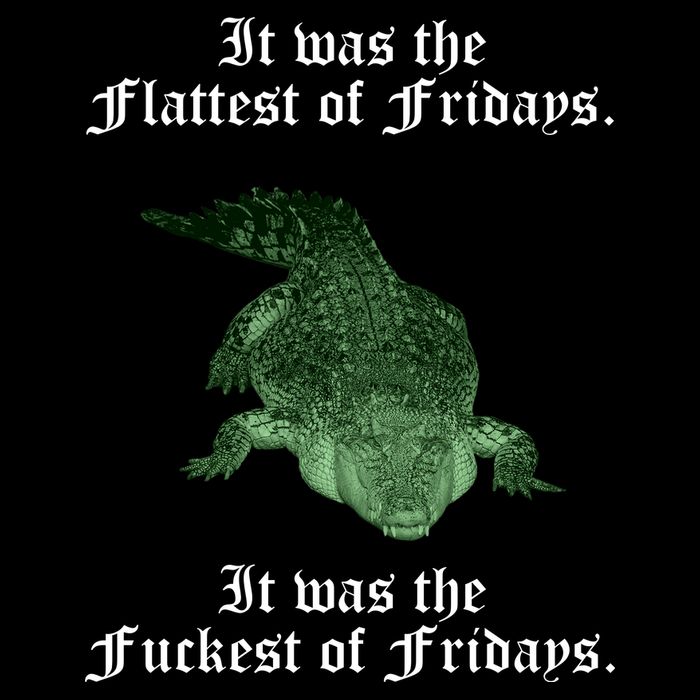 Gator Flat Fuck Friday's Funny Backpack