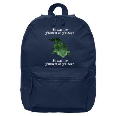 Gator Flat Fuck Friday's Funny 16 in Basic Backpack