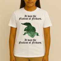 Gator Flat Fuck Friday's Funny T-Shirt
