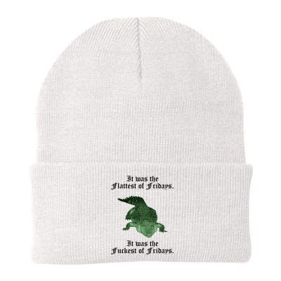 Gator Flat Fuck Friday's Funny Beanie