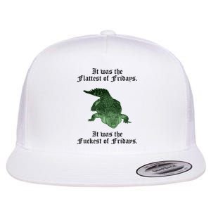 Gator Flat Fuck Friday's Funny Flat Bill Trucker Hat