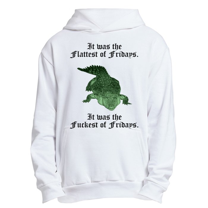 Gator Flat Fuck Friday's Funny Urban Pullover Hoodie