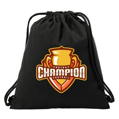 Glorious Fantasy Football Champion League Winner Great Gift Drawstring Bag