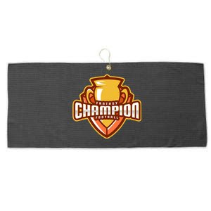 Glorious Fantasy Football Champion League Winner Great Gift Large Microfiber Waffle Golf Towel