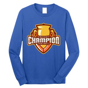 Glorious Fantasy Football Champion League Winner Great Gift Long Sleeve Shirt