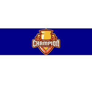 Glorious Fantasy Football Champion League Winner Great Gift Bumper Sticker