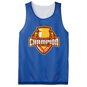 Glorious Fantasy Football Champion League Winner Great Gift Mesh Reversible Basketball Jersey Tank