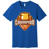 Glorious Fantasy Football Champion League Winner Great Gift Premium T-Shirt