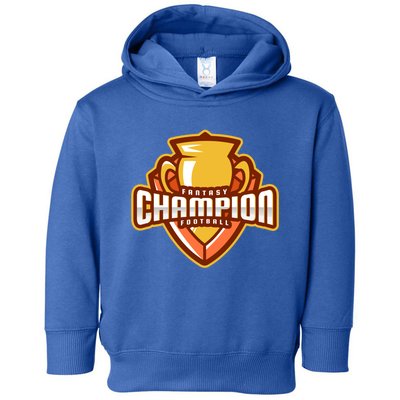 Glorious Fantasy Football Champion League Winner Great Gift Toddler Hoodie