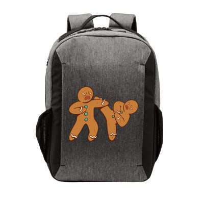 Gingerbread Fight Funny Holiday Vector Backpack