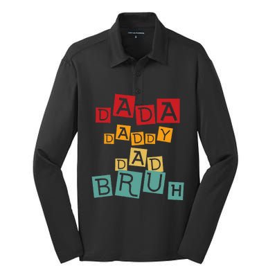 Gift For Fathers Day Dad Gifts From Daughter Father Silk Touch Performance Long Sleeve Polo