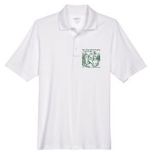 Gay Frog Funny I DonT Know Where IM Going But IM Gay Men's Origin Performance Pique Polo