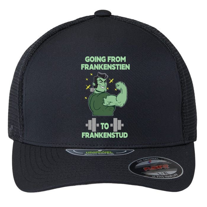 Going From Frankenstein To Frankenstud Flexfit Unipanel Trucker Cap