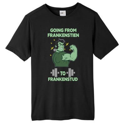 Going From Frankenstein To Frankenstud Tall Fusion ChromaSoft Performance T-Shirt