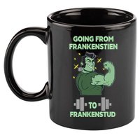 Going From Frankenstein To Frankenstud 11oz C Handle Ceramic Mug