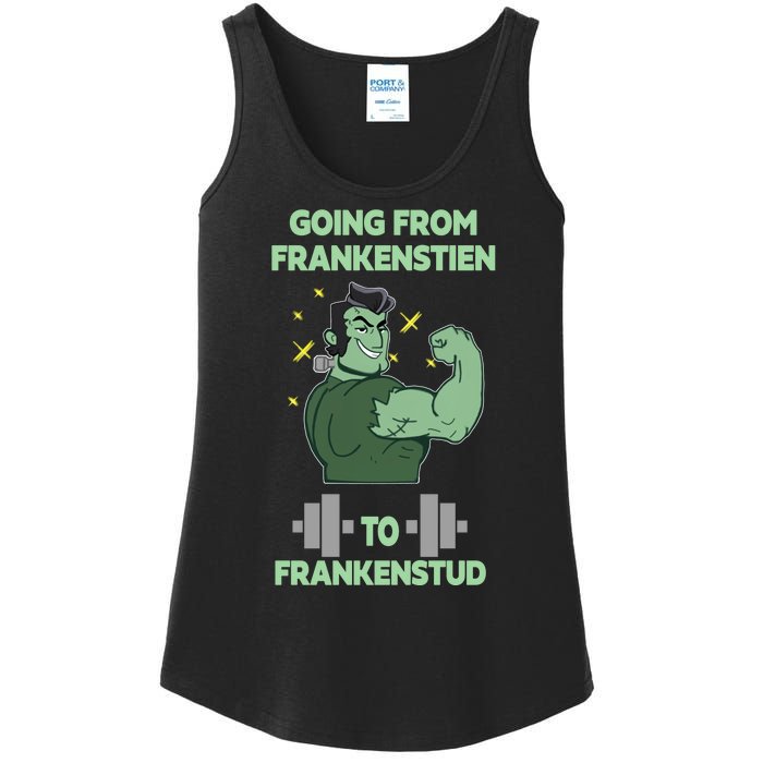 Going From Frankenstein To Frankenstud Ladies Essential Tank