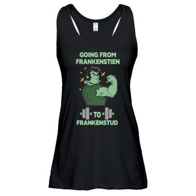 Going From Frankenstein To Frankenstud Ladies Essential Flowy Tank