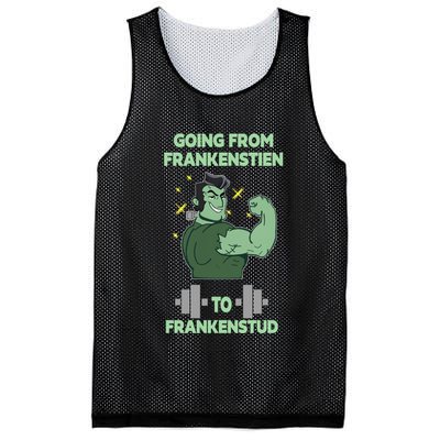 Going From Frankenstein To Frankenstud Mesh Reversible Basketball Jersey Tank