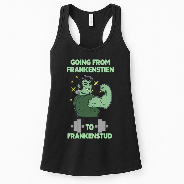 Going From Frankenstein To Frankenstud Womens Tank Top