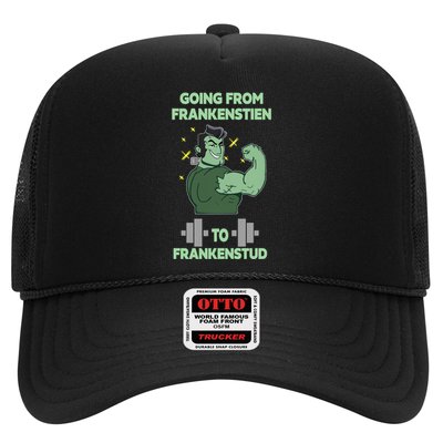 Going From Frankenstein To Frankenstud Trucker Hat
