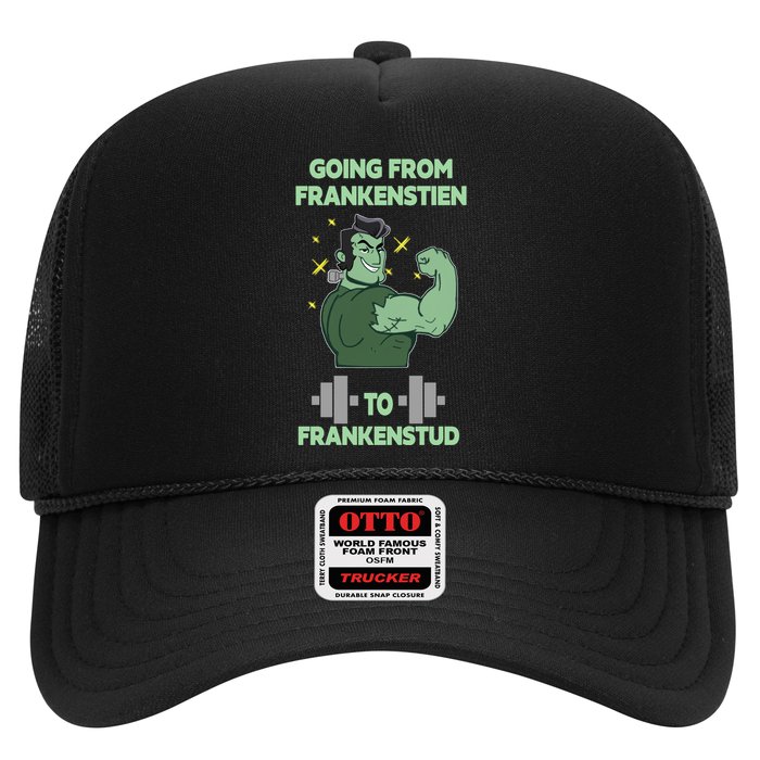 Going From Frankenstein To Frankenstud Trucker Hat