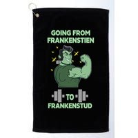 Going From Frankenstein To Frankenstud Golf Towel