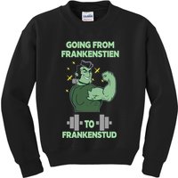 Going From Frankenstein To Frankenstud Kids Sweatshirt