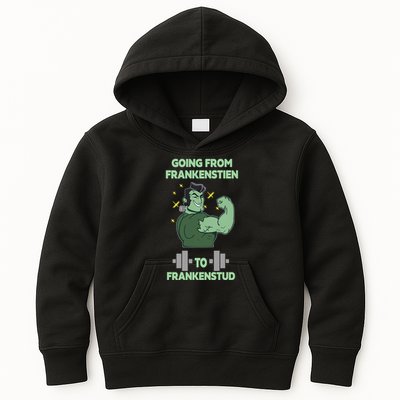 Going From Frankenstein To Frankenstud Kids Hoodie
