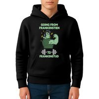 Going From Frankenstein To Frankenstud Kids Hoodie