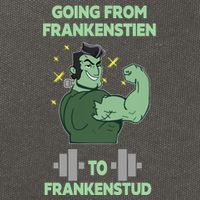 Going From Frankenstein To Frankenstud Cotton Canvas Backpack