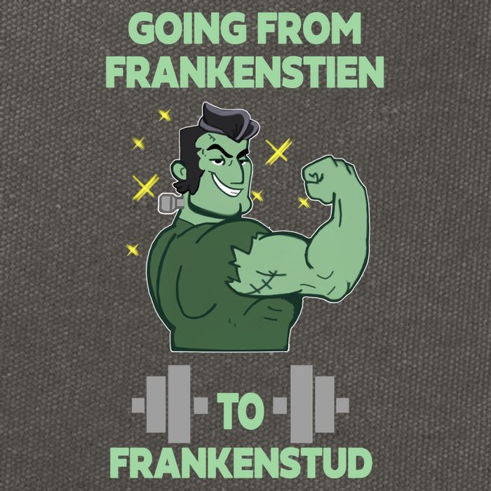 Going From Frankenstein To Frankenstud Cotton Canvas Backpack