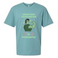 Going From Frankenstein To Frankenstud Sueded Cloud Jersey T-Shirt
