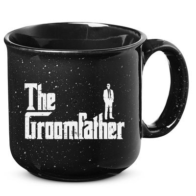 Groom Father Funny Wedding Party Rehearsal Dinner Dad Gift 15oz Campfire Ceramic Mug