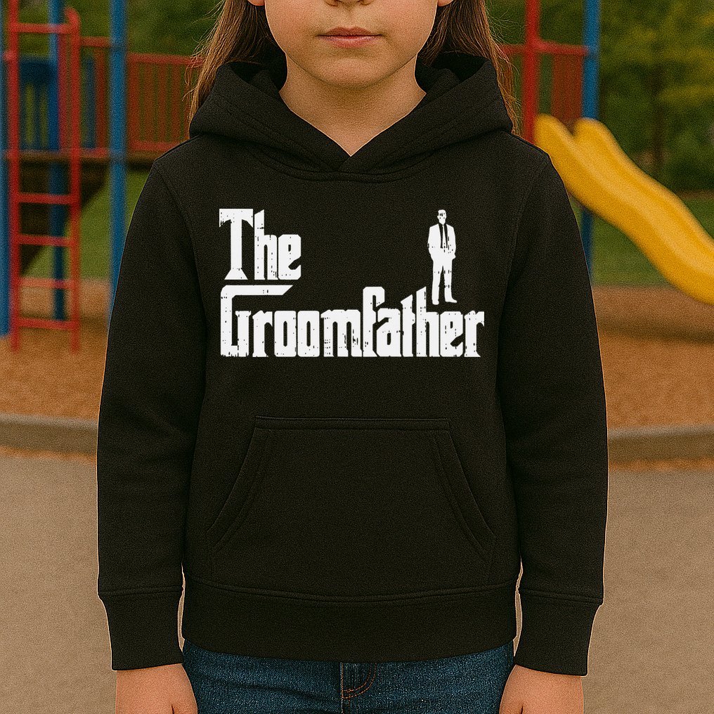 Groom Father Funny Wedding Party Rehearsal Dinner Dad Gift Kids Hoodie