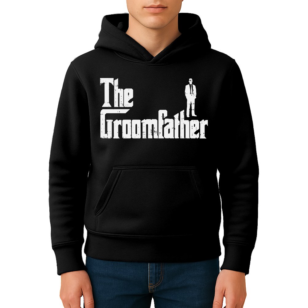 Groom Father Funny Wedding Party Rehearsal Dinner Dad Gift Kids Hoodie