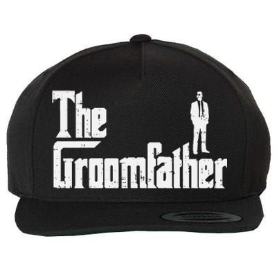 Groom Father Funny Wedding Party Rehearsal Dinner Dad Gift Wool Snapback Cap