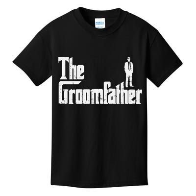Groom Father Funny Wedding Party Rehearsal Dinner Dad Gift Kids T-Shirt