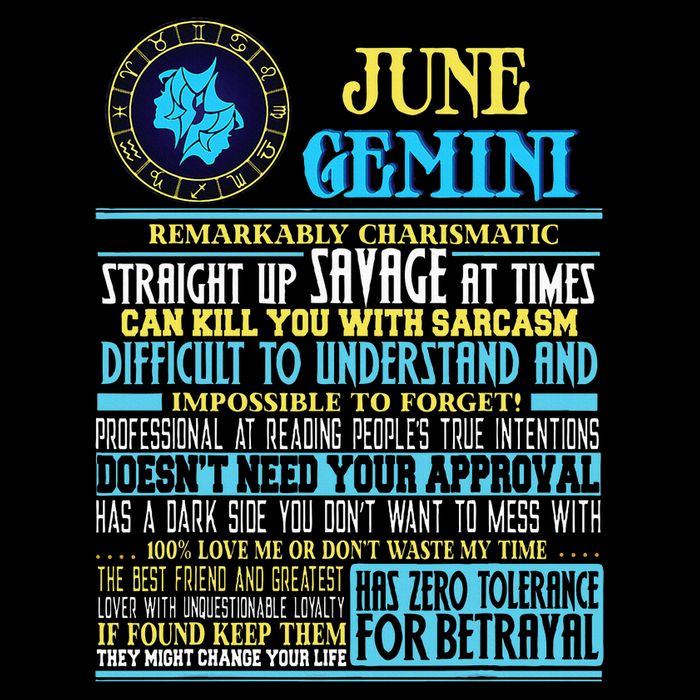 Gemini Facts Funny June Gemini Birthday Gif Stripe Pom Pom Beanie