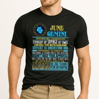 Gemini Facts Funny June Gemini Birthday Gif Cooling Performance Crew T-Shirt