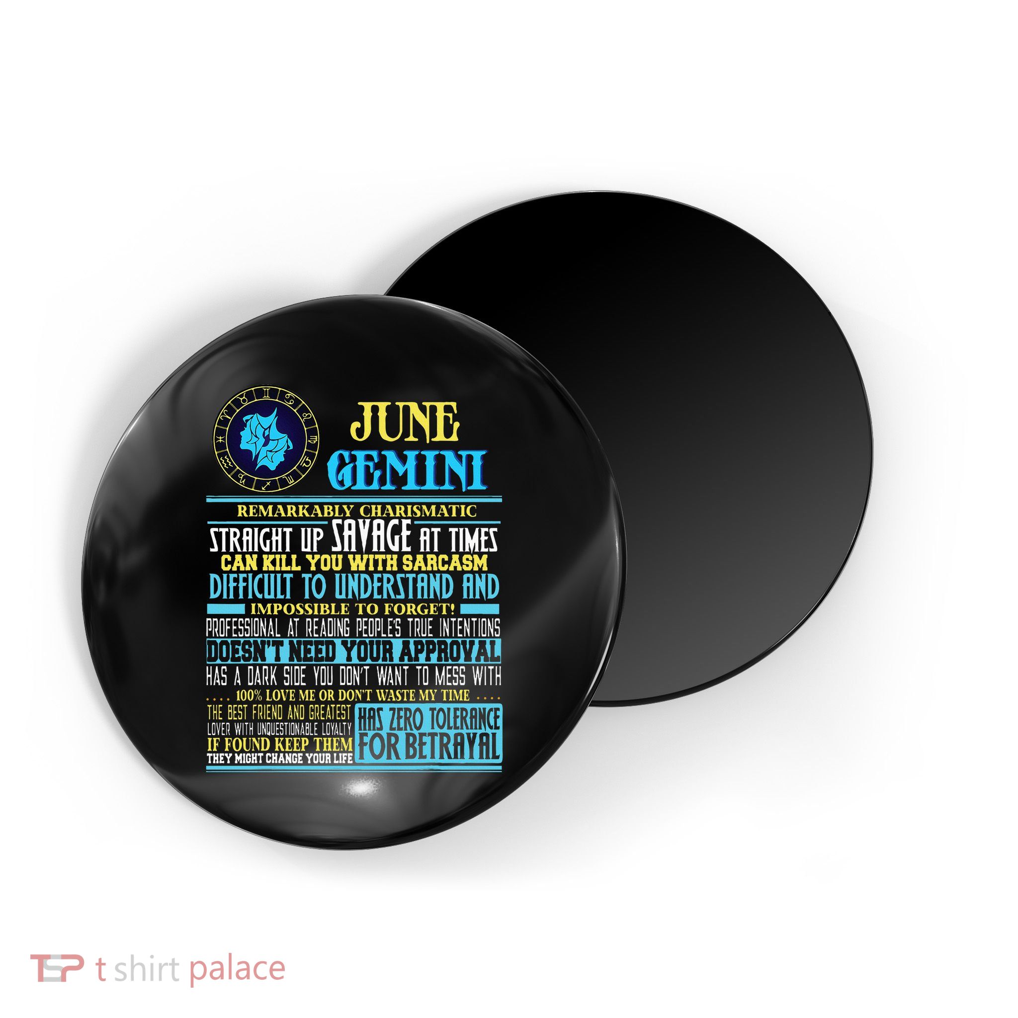 Gemini Facts Funny June Gemini Birthday Gif Magnet