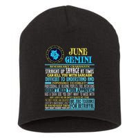 Gemini Facts Funny June Gemini Birthday Gif Short Acrylic Beanie