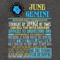 Gemini Facts Funny June Gemini Birthday Gif Vector Backpack