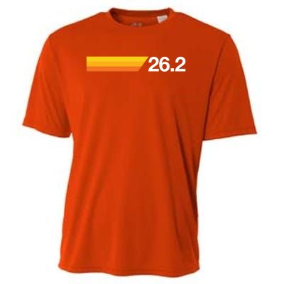 Gift For First Marathon 26 2 Marathoner Retro Runner Gift Cooling Performance Crew T-Shirt