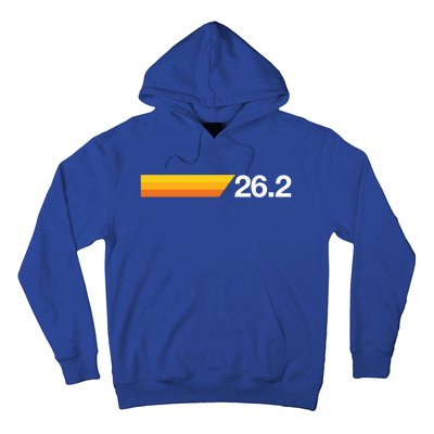 Gift For First Marathon 26 2 Marathoner Retro Runner Gift Hoodie