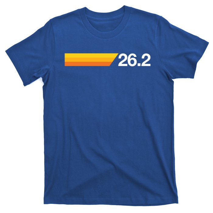 Gift For First Marathon 26 2 Marathoner Retro Runner Gift T-Shirt