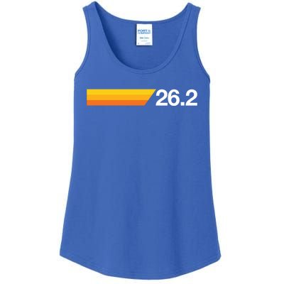 Gift For First Marathon 26 2 Marathoner Retro Runner Gift Ladies Essential Tank